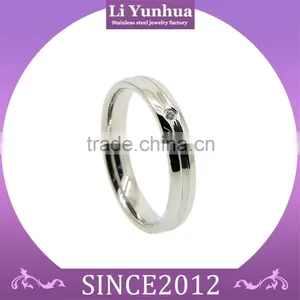 Stainless Steel Jewellery Diamond Ring With CZ Stone & PVD Plating thumbnail-4