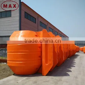 Seawater Dredger Used Polyurethane Foam Filled Plastic Floating Buoy thumbnail-1