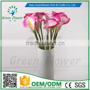 2016 Wholesales Real Touch Calla Lily PU Latex Artificial Flowers Home Decorative Flowers Wedding Decoration thumbnail-5