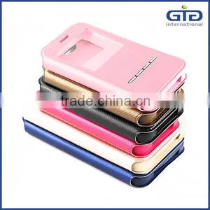 [GGIT] Wholesale Universal Pure Color Flip Phone Case Universal Leather Case thumbnail-6