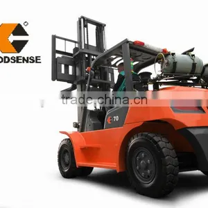China Supplier 7ton LP Gas Engine Forklift Trucks for Sale thumbnail-2