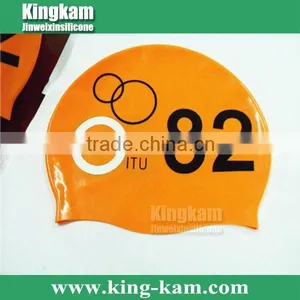 Personalized Silicone Bathing Cap thumbnail-1