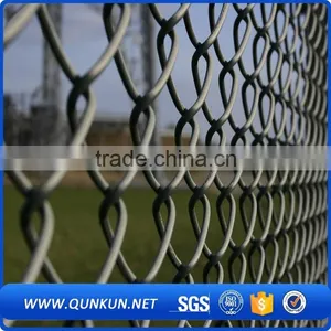 Galvanized Steel Woven Chain Link Fence / Chain Link Fence Rolls thumbnail-4