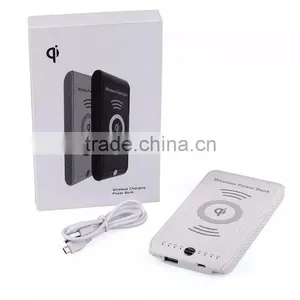 Wholesale Customized Capacity Power Bank Wireless Mobile Charger With QI Standard Supplier's Choice thumbnail-3