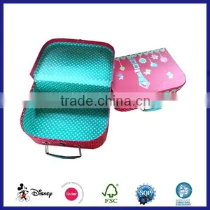 Chinese Cardboard Suitcase Luggage Box for Gift/puzzle Packaging thumbnail-1