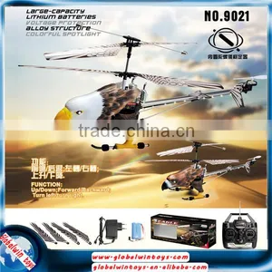 New Double Frequency 3ch rc Flying Eagle Remote Control Animal Helicopter Toys thumbnail-1