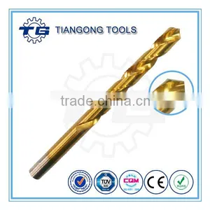 HSS Polished Drill Bit Jobber Bit Titanium Coated Drill Bit thumbnail-1