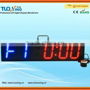 6 Digit 6 Inch LED Digital Large Outdoor Crossfit Timer thumbnail-1