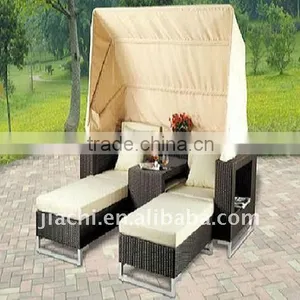Bed Poly Rattan Furniture thumbnail-1
