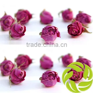 Top Quality China in Bulk Dry Slimming Herbal Tea Adjust High Blood Pressure Meigui Flower Pink Rose Buds Flower Tea thumbnail-1
