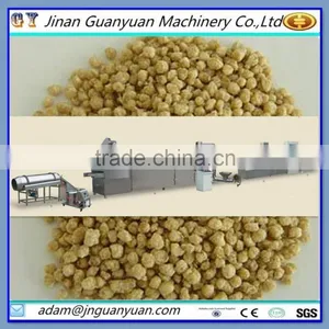 New Style Textured Soya Protein Meat Extruder/Soya Nugget Food Machine at Factory Price thumbnail-1