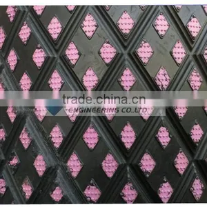 95 Alumina Ceramic Tiles Lined Snub Pulley Lagging thumbnail-5