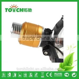 Bike or Bicycle Led Head Lamp Super Bright With Zoomable Cre e T6 2000lm Headlight thumbnail-5