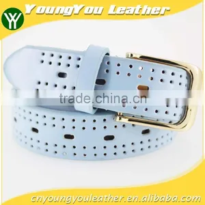 HOT 1 Inch Women Fashion Summer Dresses Belt With Colorful Leather Buckle in Summer China Factory thumbnail-1