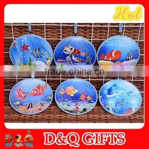 2015 New Design Beach Souvenir Ceramic Pan Coaster thumbnail-3