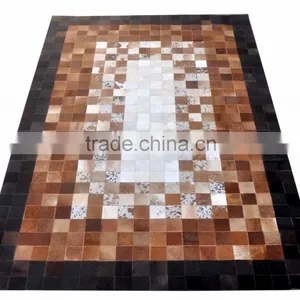 Hair-On Cowhide Leather Carpet PL-352 thumbnail-1