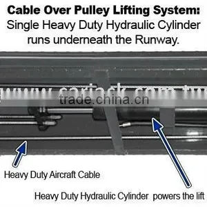 4 Post Parking Lift (Car Stacker) / Electrical Double Floor 4 Post Parking Device thumbnail-6