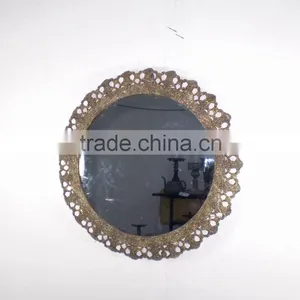 Oval Shaped Decorative Vintage Wall Mirror Wholesale thumbnail-1