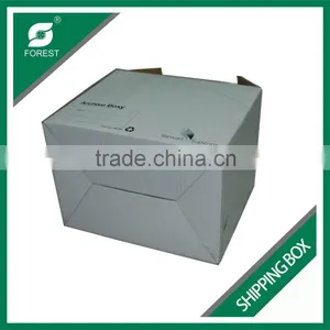 CUSTOMIZED MADE SHIPPING BOX FOR ARCHIVES 3 PLYS CARTON SHIPPING BOX WITH HANDLE thumbnail-2