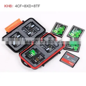LYNCA KH8-3 Water-Resistant Anti-shock Memory Card Case Holder for 4CF+8XD+8TF thumbnail-1