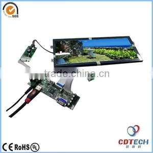 12.3 Inch Wide Lcd Screen Stretched Digital Signage Displays With ROSH thumbnail-1