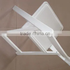 White Wood Party Hotel Wedding Banquet Rental Folding Chair Quality Choice thumbnail-4