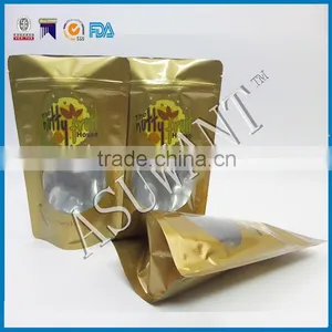 Custom Printed Heat Seal Food Safe Block Bottom Food Packing Plastic Zip Lock Bag thumbnail-2