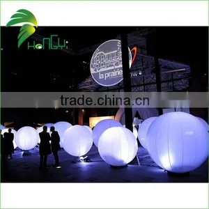 Wonderful PVC0.18 Magic Lighting Up Inflatable LED Moon Globe Balloon From Hongyi Toy thumbnail-2