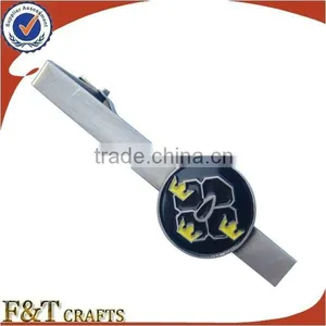 Promotional Black Annealed Logo Custom Made Tie Bar thumbnail-4