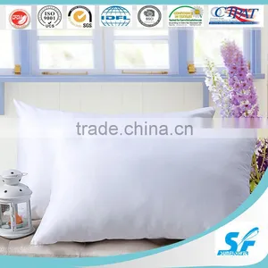 Soft White Duck Down and Duck Feather Pillow thumbnail-1