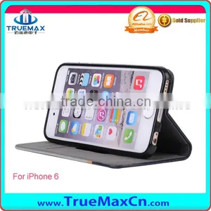 Premium Wallet&card Holder&stand Flip Cover for Iphone 6 6s Leather Phone Case thumbnail-5