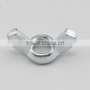 Blue White Zinc Wing Nut DIN315 thumbnail-2