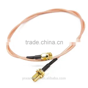 20cm SMA Male to Female Pigtail WLAN Network RF Antenna RG316 Coaxial Cable thumbnail-1