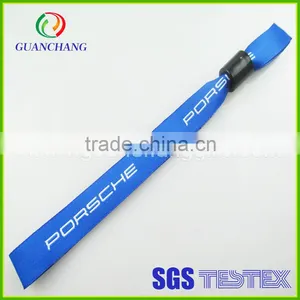 Imprinting Colored Satin Fabric Wristbands Magnetic, Hand Band Manufactured Wristbands Wholesale Price thumbnail-2
