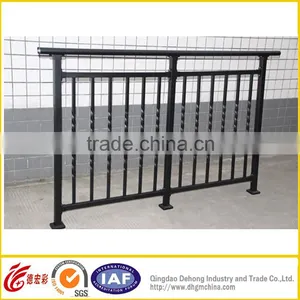 Factory Price Customized Power Coated Security Wrought Iron Balcony Railing thumbnail-5