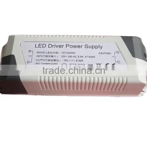 Universal 12V 8.33A LED Bulb Driver Light Power Supply Transformer Air Cooling Switching AC Adapter thumbnail-2