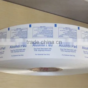 High Quality Aluminum Foil Paper for 70% Isopropyl Pads thumbnail-1
