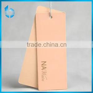 Gold Foil Recycled Paper Hang Tag for Women Dress thumbnail-1