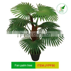 Mininature Artificial Fan Palm Tree for Residence Decor thumbnail-1