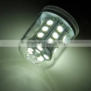 E27 12W 27x5050SMD 1050LM 5500-6500K Cool White Light LED Corn Bulb (85-265V) thumbnail-6