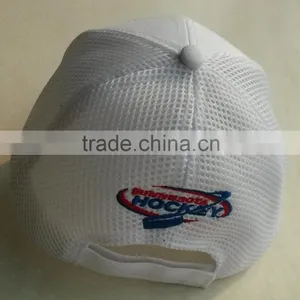 Chino Twill/mesh Hockey Sport Cap Sandwich Mesh Hockey Team Cap thumbnail-3