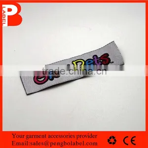 12 Color Satin Double Side Woven Labels for Clothing thumbnail-3