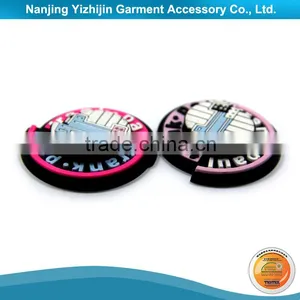 Large Export Custom Plastic Pins Round Badge for Garment thumbnail-1