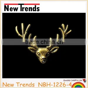 New Styles Deer Brooch Lapel Pin for Men Multi Color thumbnail-4