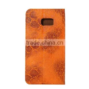 New Design For Galaxy S6 Edge Colorful Flip Stand Leather Cover thumbnail-6