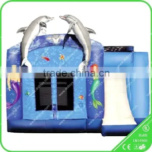 Inflatable Shark Bouncer Inflatable Kids Bouncers Air Bouncer thumbnail-1