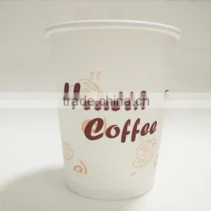 Wholesale Single Wall Logo Print Disposable Paper Cup for Coffee/milk thumbnail-2