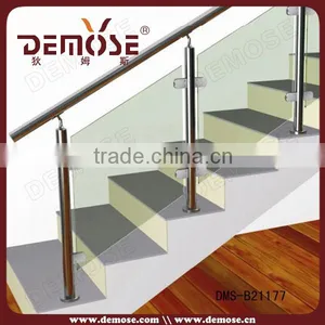 OEM Classical Indoor Plexiglass Stairs Glass Railing thumbnail-1