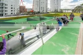 Park Hillside Large Stainless Steel Playground Slide thumbnail-4