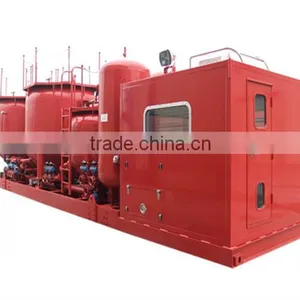Moveable Cementing Bulk Mixing Skid thumbnail-1